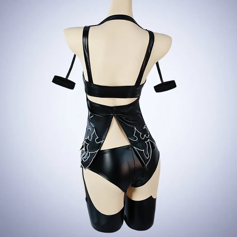 a2-cosplay-costume-jeu-nier-automataa-noir-ensemble-complet-pour-femmes-fille-2025-halloween-convention-fete-reglable-cosplay-tenue