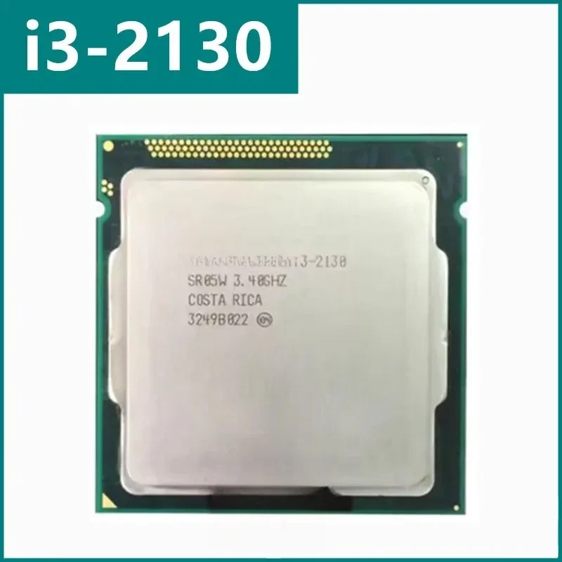 I3 2130 3.4GHz Dual LGA 1155 Socket H2 CPU SR05W