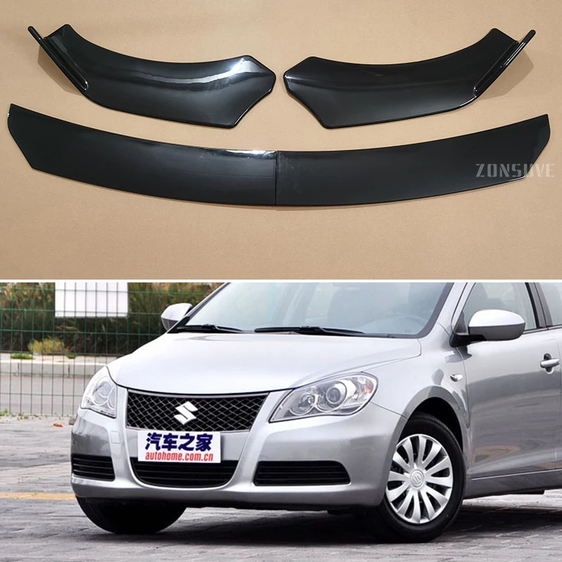 Use For Suzuki Kizashi 2010--2013 Year Front Bumper Lip Splitter Spoiler Body Kit Accessories