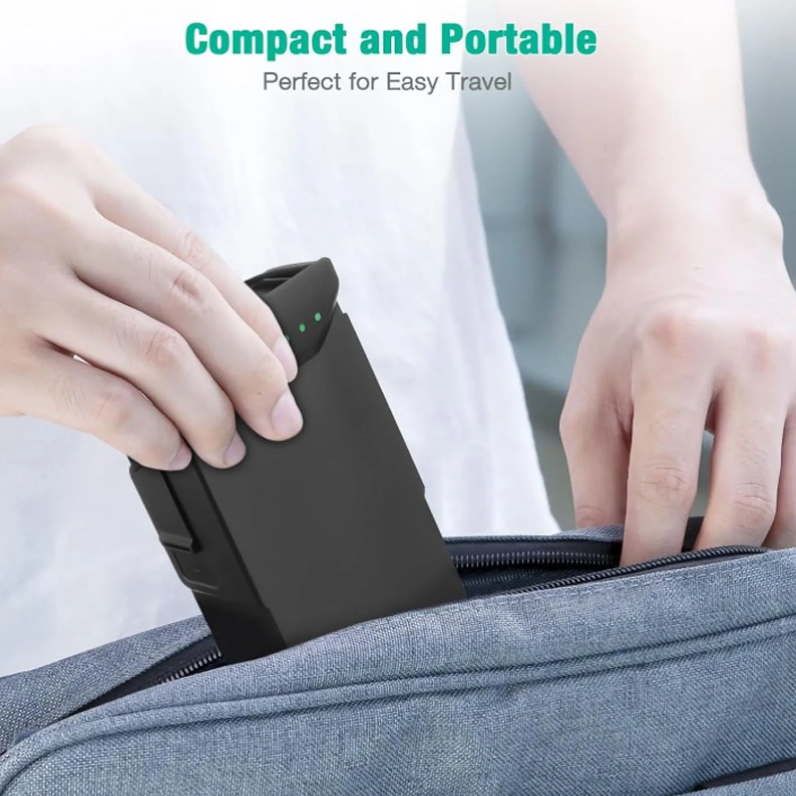 Quadcopter Intelligent Flight Battery Safe 2375mAh Plastic Intelligent Flight Battery Replacement 4 LED Lights for Mavic Air