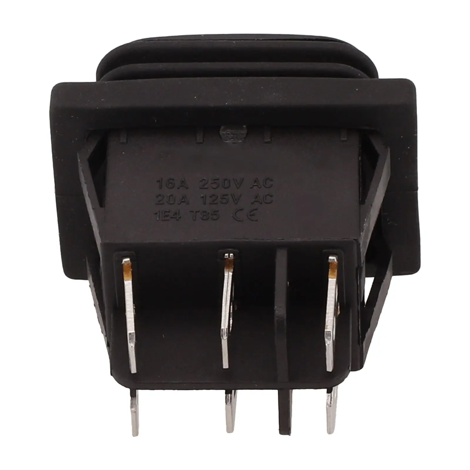 

6 Pin 3 Position Switch Waterproof Linear Actuator Switch Spring Back To Center Wide Compatibility For DIY Electronics
