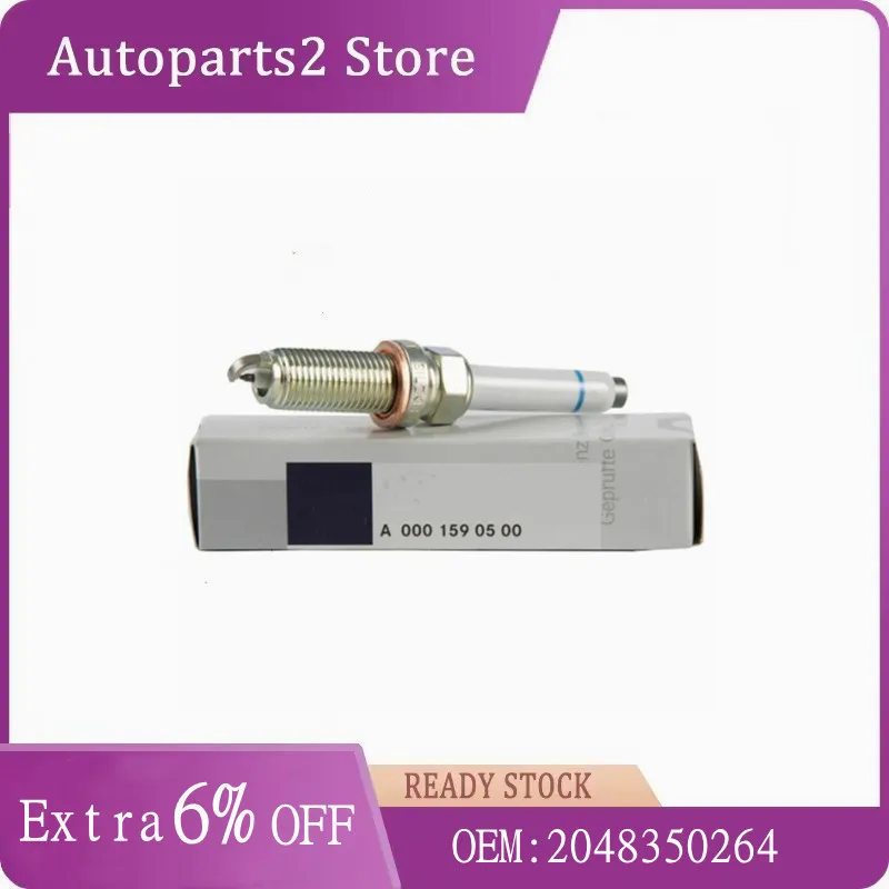 For Mercedes-Benz Spark Plug W177 W205 W213 W463 C253 W222 C63 AMG S63 G500  A0001590500 0001590500