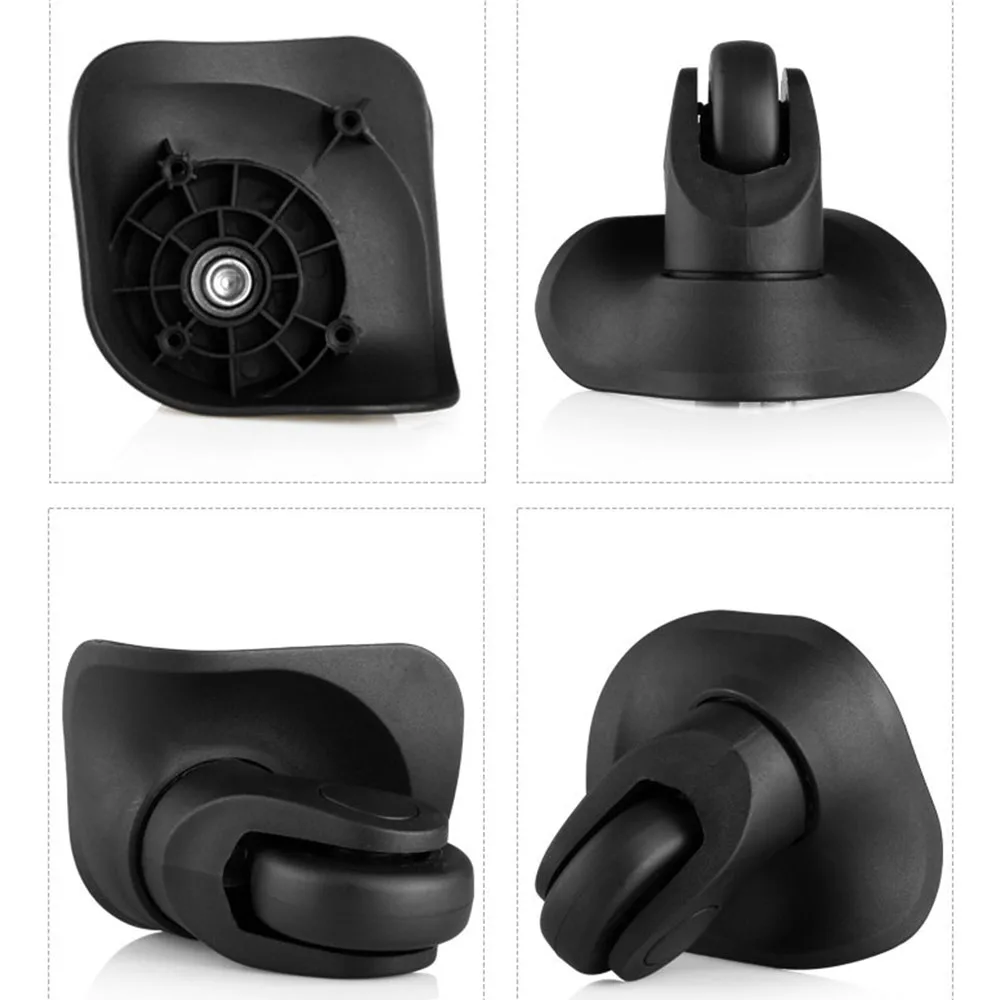 W041#Luggage Replacement Universal Wheel Multi-Color Optional Pull Rod Box Wheel Accessories Luggage Silent Roller Repair Wheel