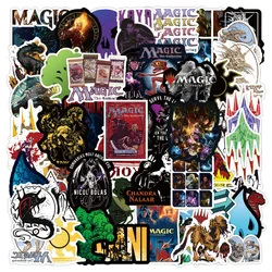 50Pcs  MTG Stickers Magic MTG DIY Stickers Scrapbooking Phone Luggage Skateboard Decorative Waterproof Decals