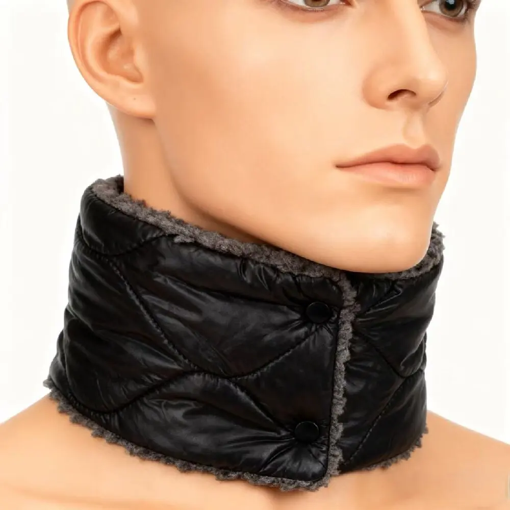 

New Christmas Gift Neck Warmer Soft Knitted Thickened Lining Sport Scarf Winter Keep Warm Women Men Face Mask