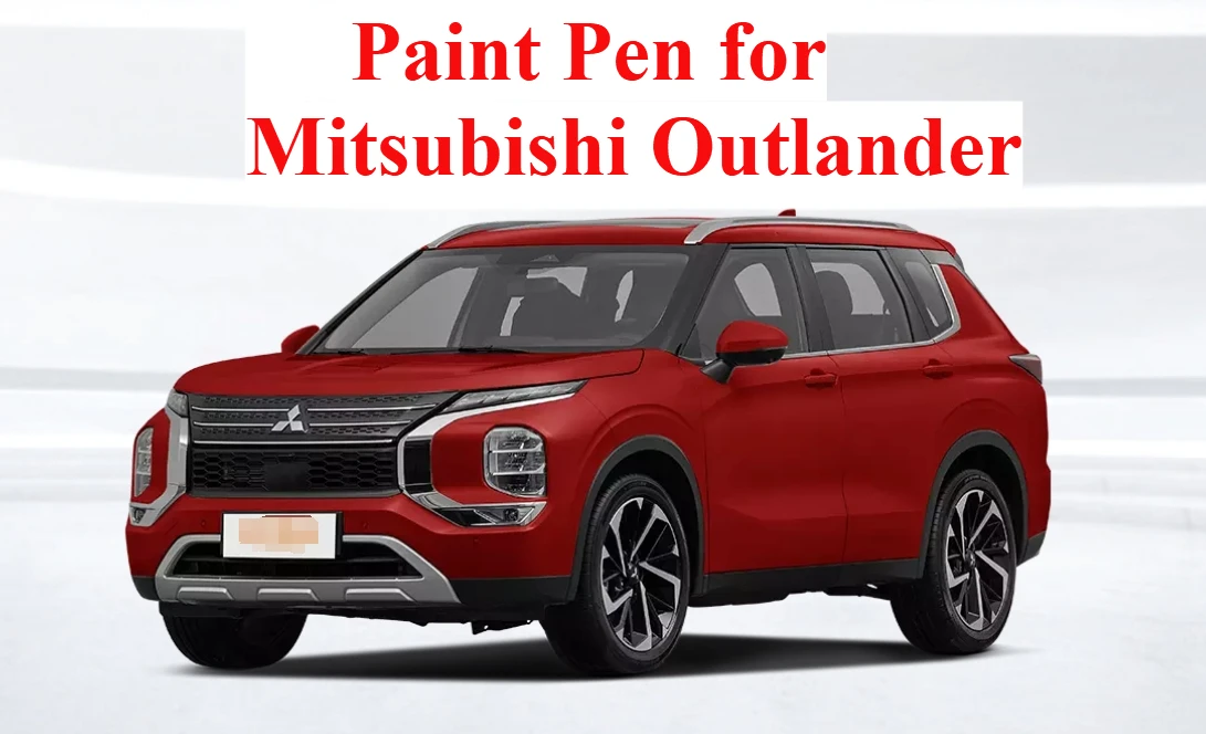 

Ручка для краски подходит для Mitsubishi Outlander, автомобильный фиксатор краски, жемчужно-белое крыло, модификация God Eclipse Cross Special Outlander