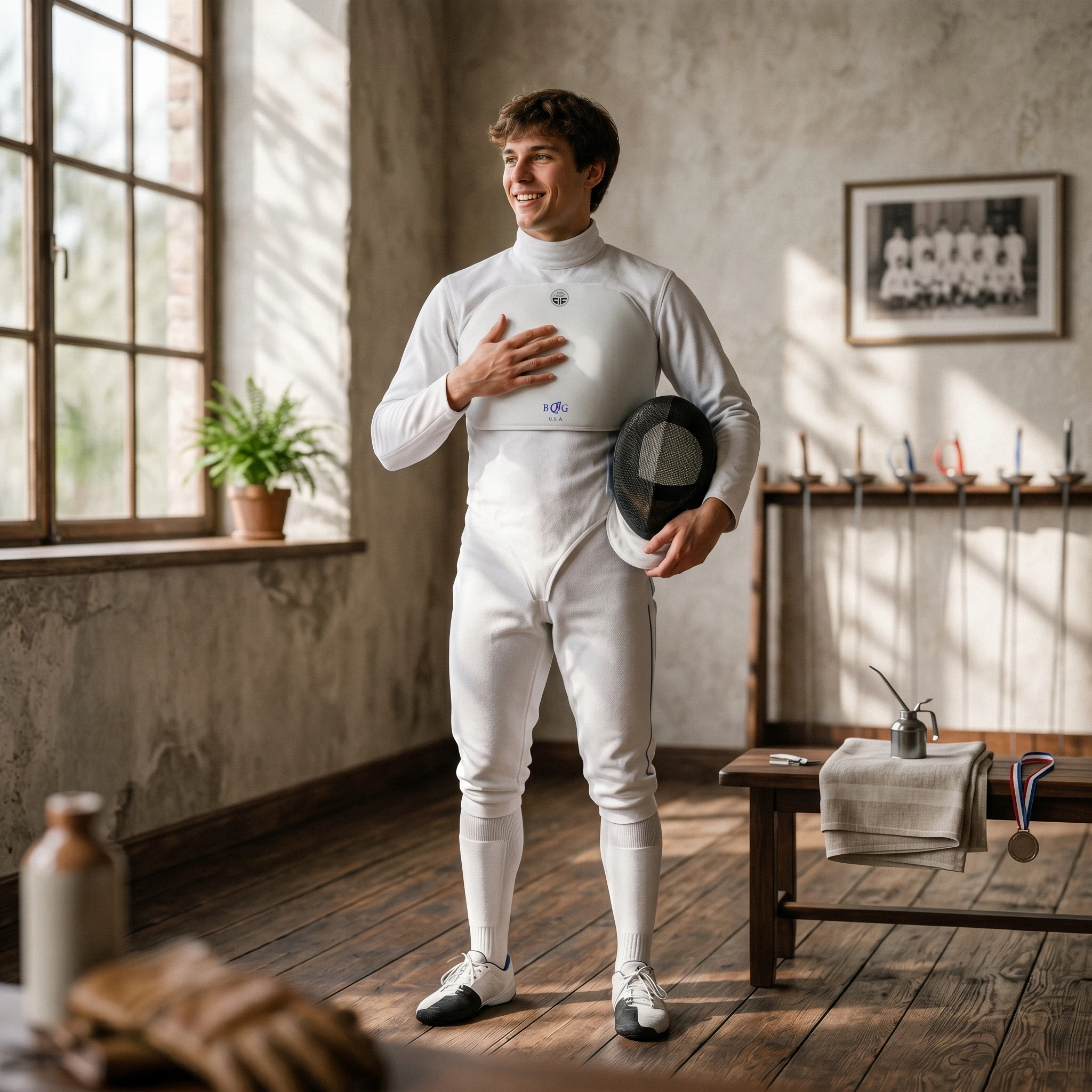 protege-poitrine-de-lutte-fie-ajustement-elastique-pour-l'epee-le-sabre-et-la-flute-plastron-de-lutte-a-coque-rigide-equipement-de-protection-sportive