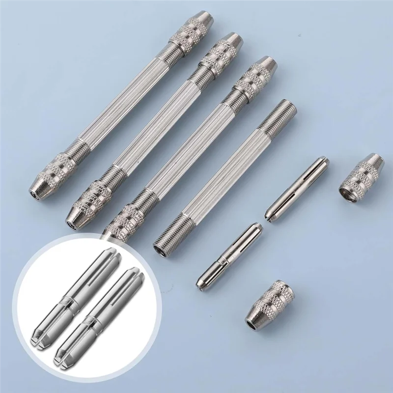 

ABGH-4Pieces Double End Needle Pliers DIY Hand Drill Needle Pliers Wire Twisting Tools For Jewelry Making Jewelry Making Tool