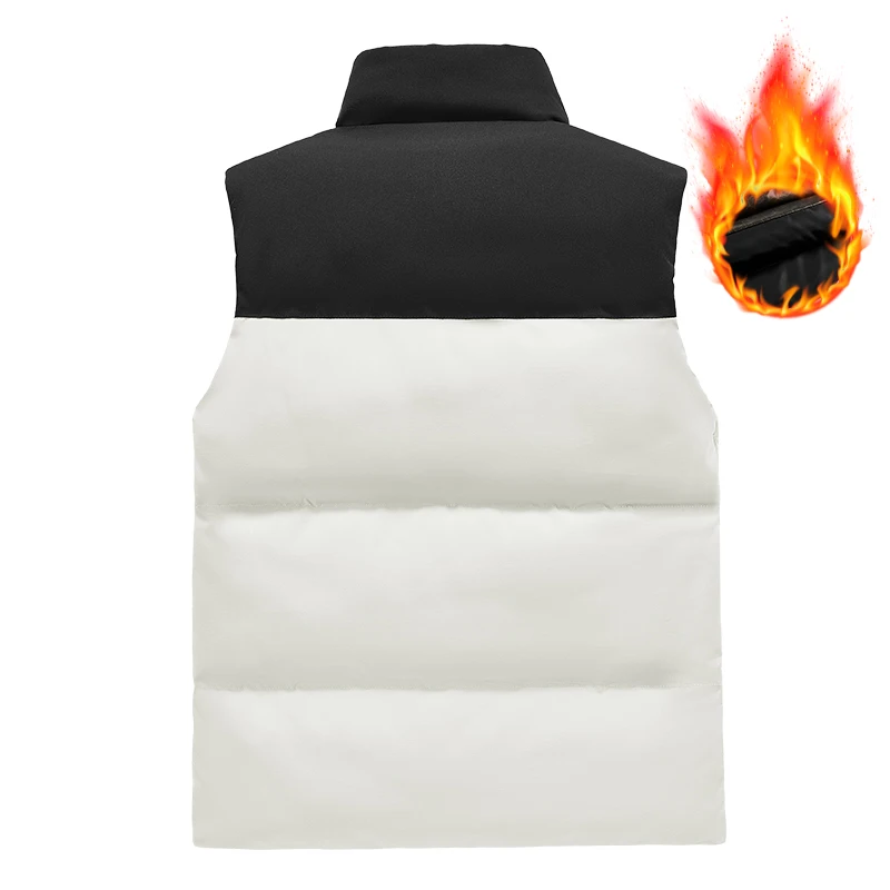 Big Size 8XL Graphene Heated Warm Sleeveless Jacket Men Winter Thick Vest Climbing Waistcoat Outdoor Hiking Camping Vest Jackets