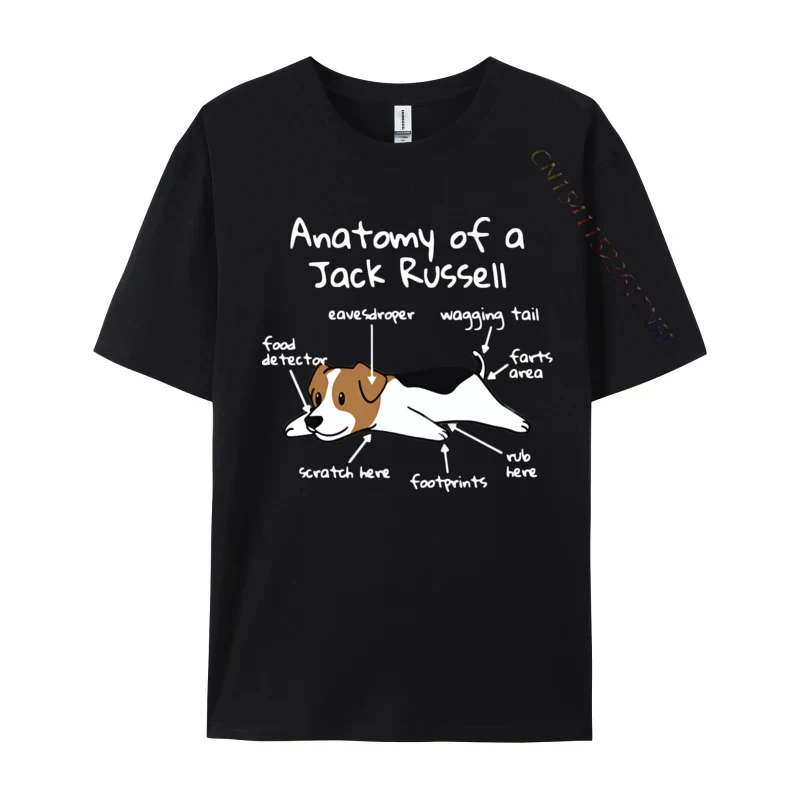 

Anatomy Of A Jack Russell Terrier Funny T-shirt Hip Hop 3D Style Cotton Men Top T-shirts Fashion T Shirt Men