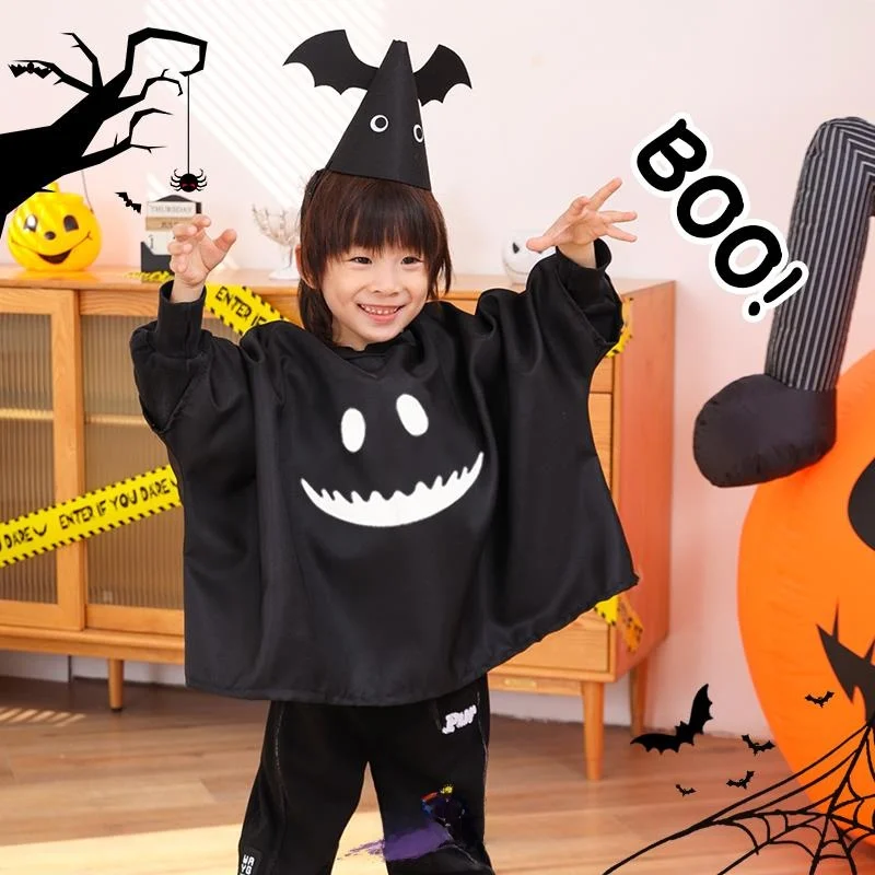 

Halloween Costume Children's Clothing Boys' Ghost Bat Dance Party Dress up Clothes Decorations Ladies' National Stage Costume
