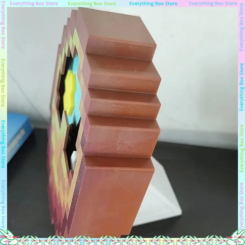 يمكن أن تتأرجح ساعة البكسل ثلاثية الأبعاد واستخدامها لتزيين سطح المكتب وظائف العرض الإبداعية للديكور المنزلي