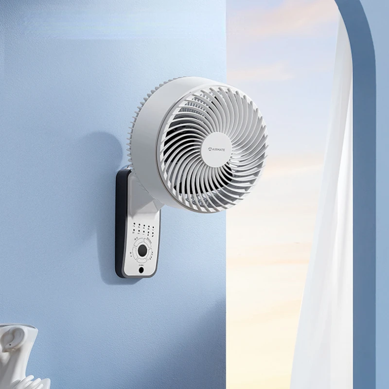 

Electronic Fan Wall Fan Remote Control Household Mute Remote Control Electric Fan Wall Hanging Kitchen Restaurant Store Turbofan