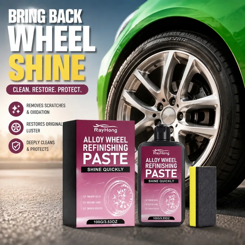 Aluminum‑alloy Automobile‑hub Refurbishing‑paste Oxidation‑scratch Nursing‑ointment Practical Wheel‑rim Cleansing Polishing