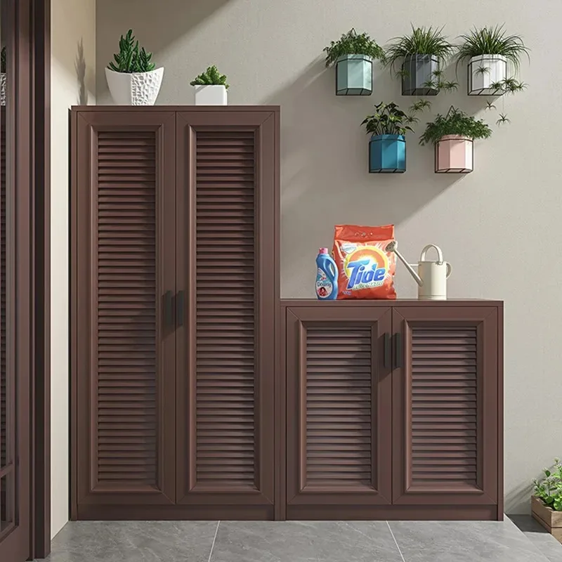 Outdoor Garden Waterproof Sunscreen Aluminum Alloy Locker