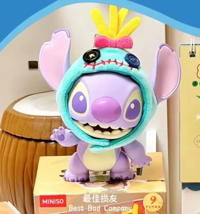 Disney Stitch coole Transformation Serie Blind Box Anime Figur Peripherie geräte Mystery Box niedlichen Modell vielseitige trend ige coole Desktop