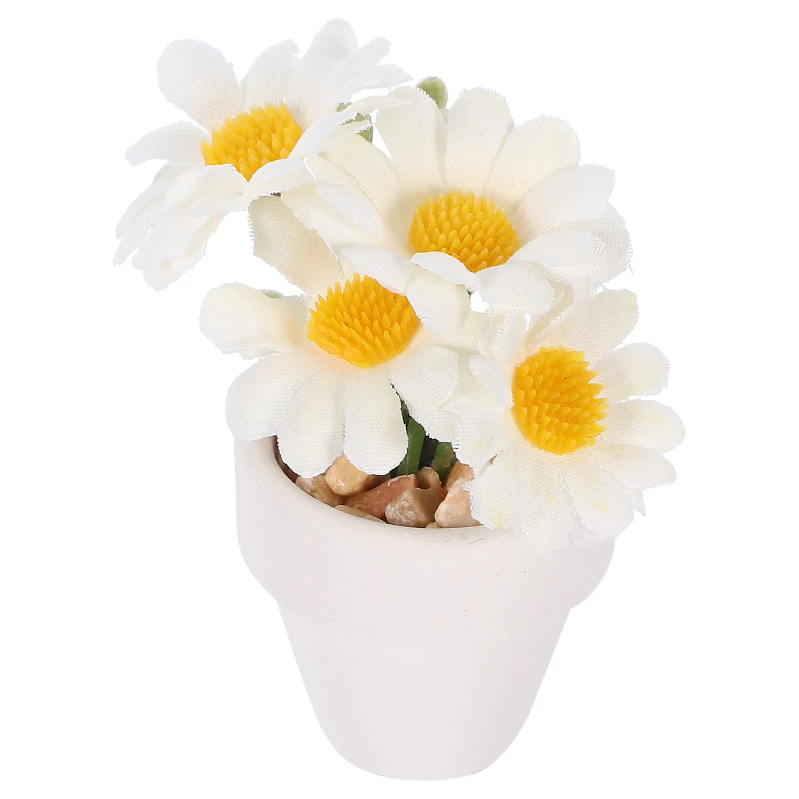 

Miniature Potted Plant Artificial Mini Bonsai Small Plant Lightweight Decor for Home Office Desktop Micro Landscape Garden