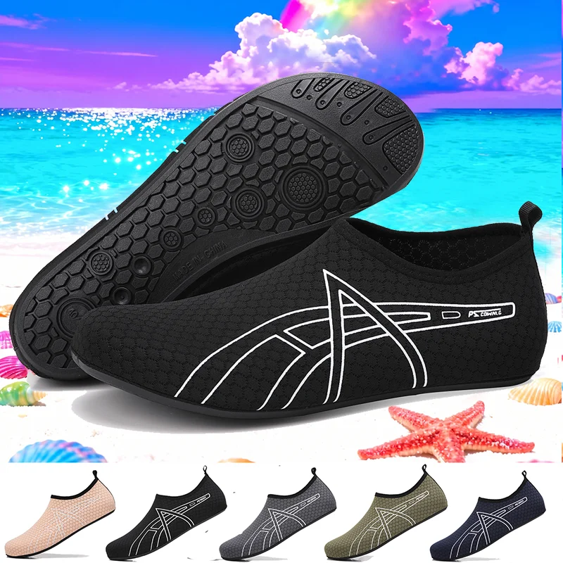 Tauchen Schuhe Frauen Aqua Schuhe Männer Strand Schwimmen Wasser Sport Socken Barfuß Sneaker Fitness Tanz Schwimmen Surfen Schnorcheln Schuh