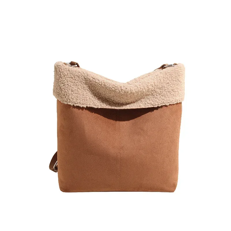 Bolsas femininas outono e inverno sacola, novo estilo feminino, simples, elegante, versátil, grande capacidade bolsa de ombro sac