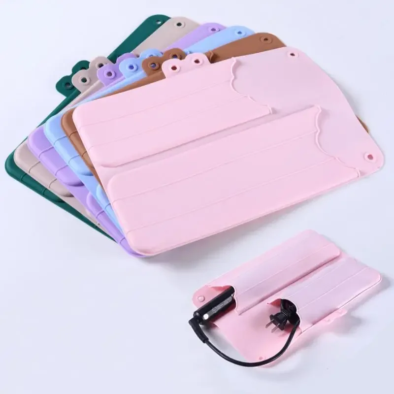 Fer à friser tapis en Silicone fer à friser sac de rangement fer à friser lisseur de cheveux pochette de fer plat sac d'outils de coiffure outil de cheveux Portable