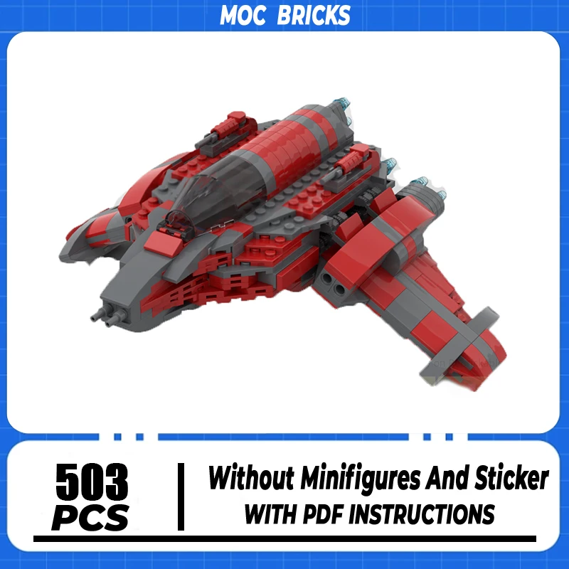 Звездный фильм Moc, строительный блок G-9, модель патруля-инхватчика, технология, кирпич, сделай сам, сборка, модульная строительная игрушка, праздничные подарки