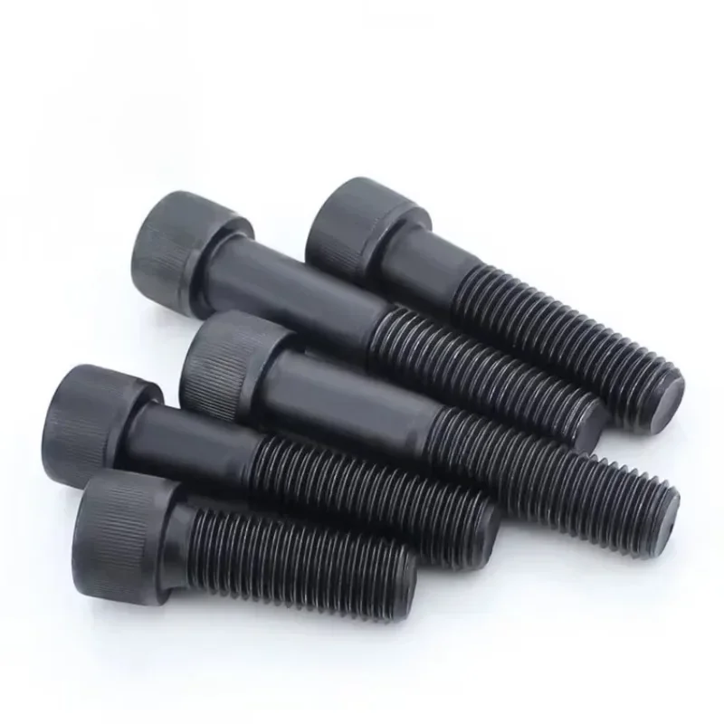 

zytVKAKU 10pcs M4 alloy steel high strength cylindrical head cup head screw hex bolt household decoration bolts screws 16mm-25mm