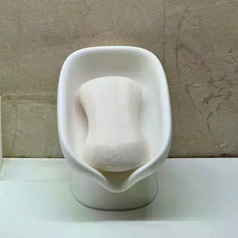 

1Pcs Home Rack Bathroom Supplies Shower Soap Holder Soap Box Bathroom And Kitchen Supplies Shape Box Drainage Hole Tray