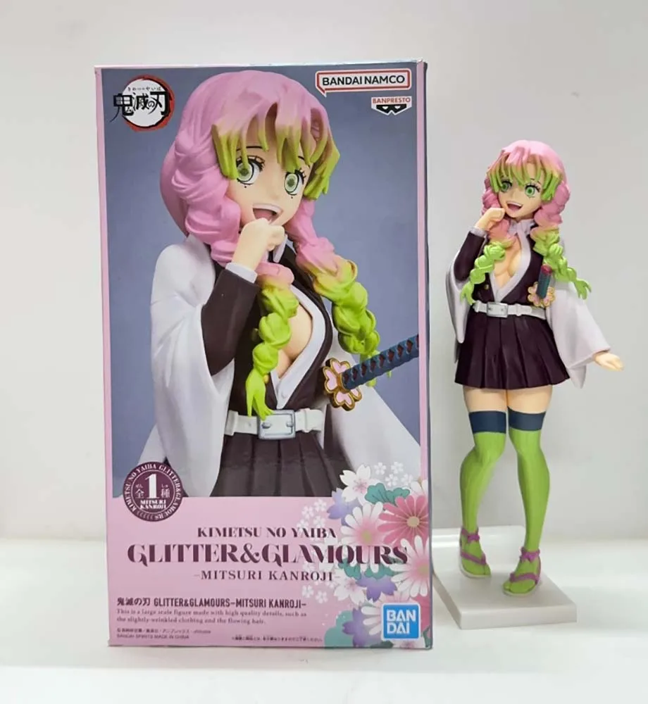 MITSURI KANROJI Demon Slayer GLITTER & GLAMOURS-ESPECIAL COLORBANDAI Banpresto figura modelo Anime juguete en caja genuino