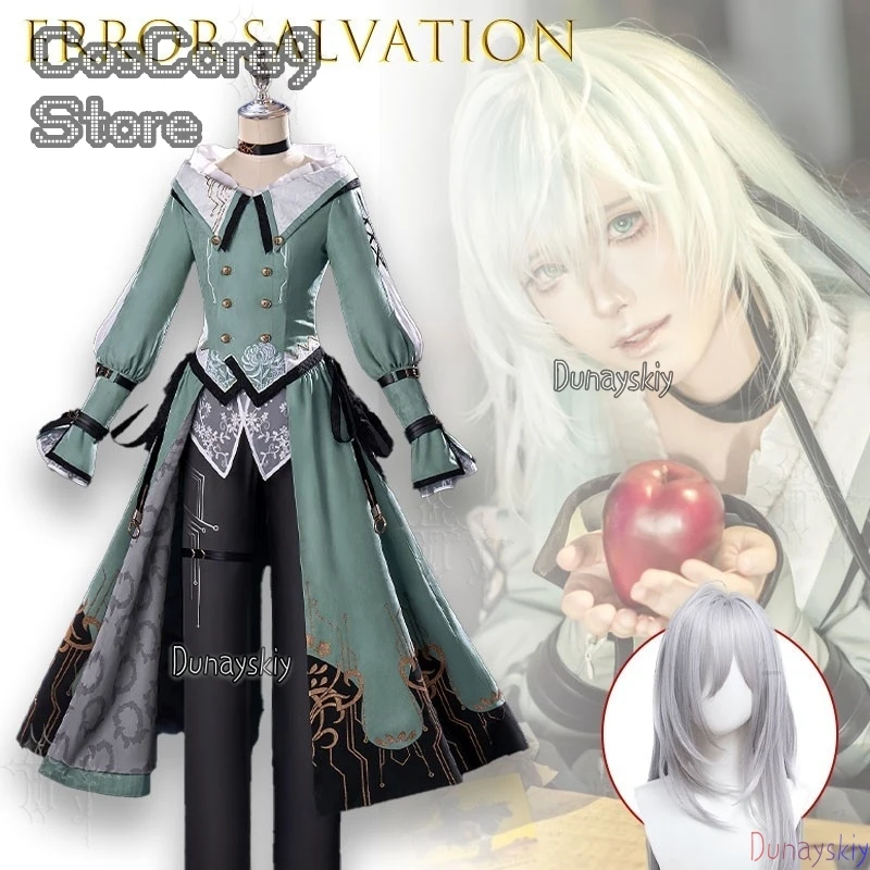 Ensemble complet de cosplay Error Salvation Mathis Cian Luca, tenue de personnage d'anime et de jeu, tenue d'Halloween, pour jeu de rôle Roy Ramit