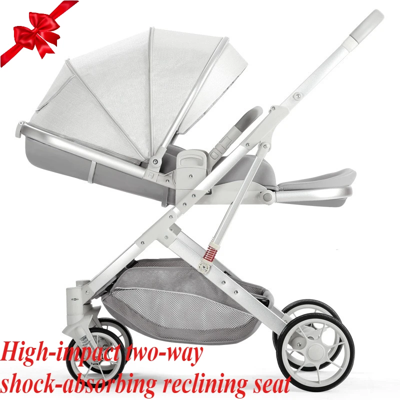

Легкая коляска может сидеть или лежать, двухсторонняя складная детская коляска с высоким ландшафтом