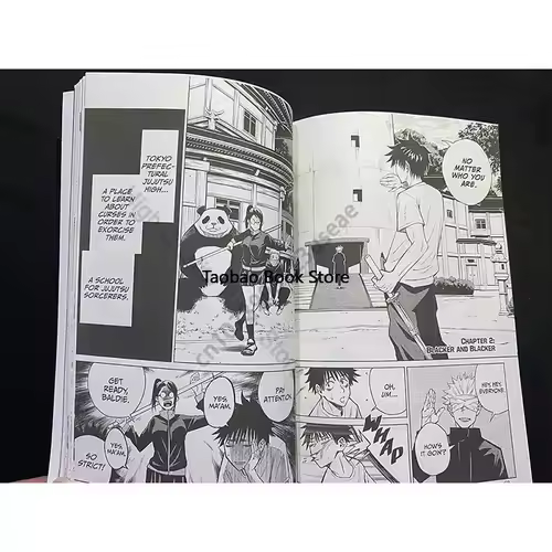 Manga Book 1 Volume Jujutsu Kaisen Japan Youth Teens Fantasy Science Mystery Suspense Manga Comic Book English - Image 3