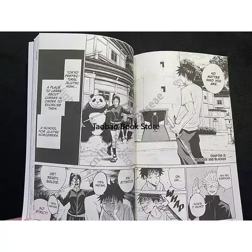 Manga Book 1 Volume Jujutsu Kaisen Japan Youth Teens Fantasy Science Mystery Suspense Manga Comic Book English - Image 3