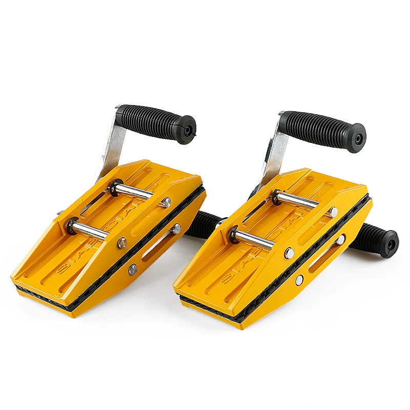 LOZLIN 2PCS Heavy-Duty Dual-Handle Slab Clamp Set Portable Tools - 771lbs/350kg Capacity for 0-2.36
