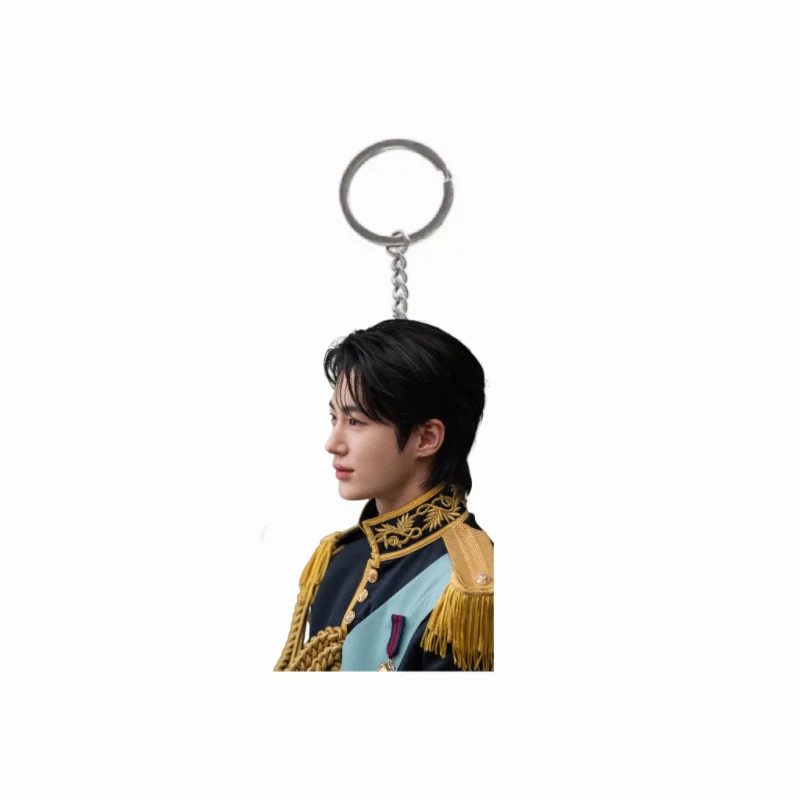 변우석 Byeon Woo-seok Photo Keychain Double-side Hanging Pendants Korean TV Perfect Crown Drama Stills Decor Ornaments