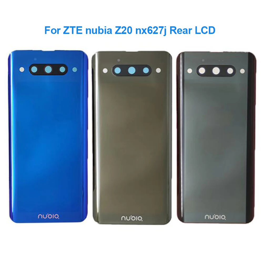 5.1 '' original For ZTE nubia Z20 nx627j Rear LCD Display Touch Panel Digitizer Assembly Back Cover Battery Door Housing Screen