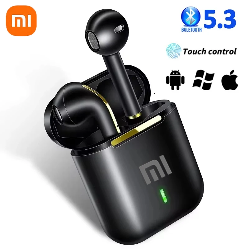 Xiaomi J18 Draadloze Bluetooth-hoofdtelefoon in-ear HiFI-stereo met microfoon Bluetooth Touch Waterdichte ruisonderdrukkende multi-oortelefoon