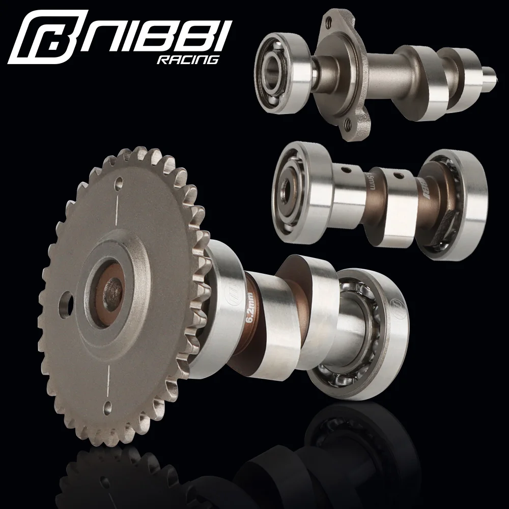 NIBBI Racing Cam NC250 Engine Camshaft Comp GY6 125cc 150cc Scooter A12 16002/P63 Cam YamahaFuXi125 Off Road Motorcycle Parts