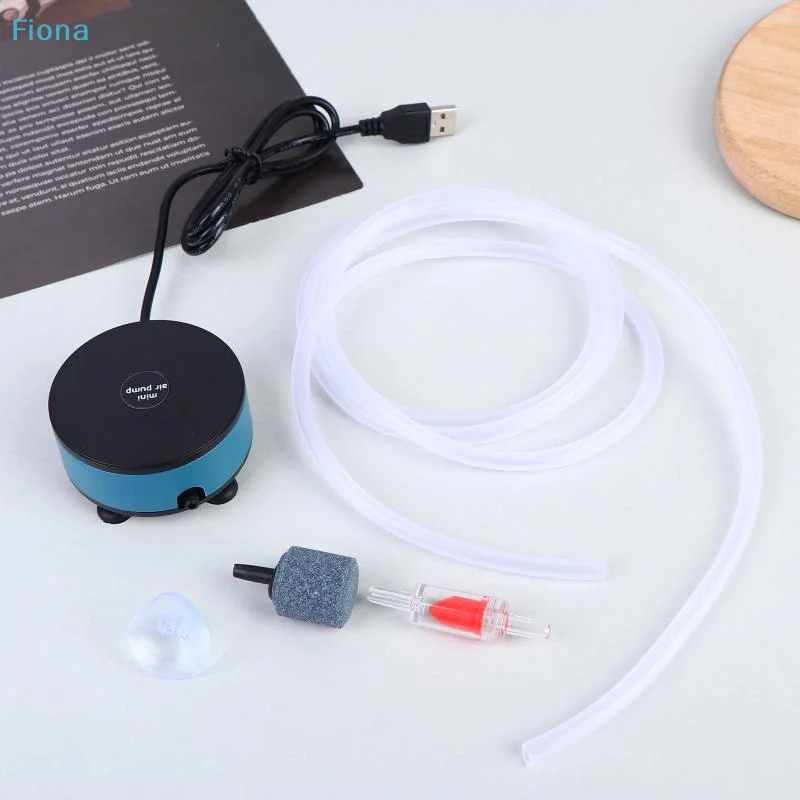 ♬USB Air Pump Mini Fish Tank Oxygenator Portable DC5V Air Pump Small Oxygen Pump Air Compressor Aquarium Accessories
