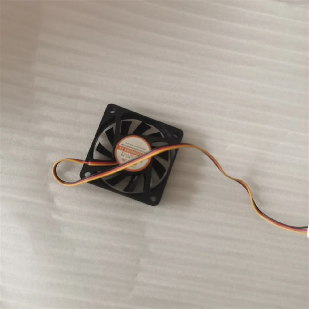 EC6010HH12CA 12V 0.22A 6010 Ultra-Thin Cooling Fan 60x60x10mm Dual Ball Bearing 3-Pin Replacement Fan for Inverter Telecom