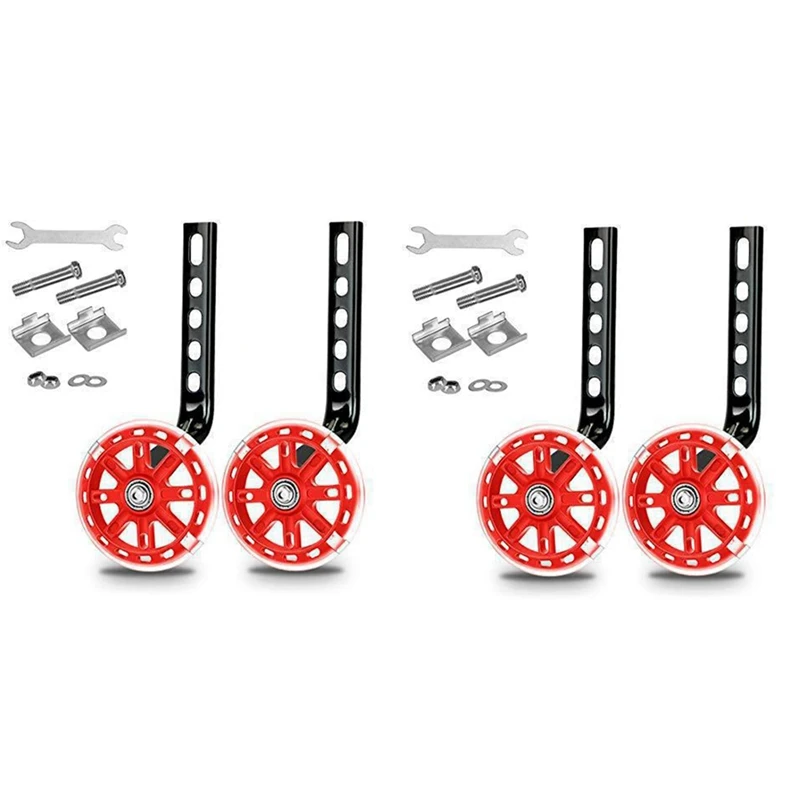 

ABJX новый комплект подставки для колес для тренировочного велосипеда для детских велосипедов 12/14/16/18/20 дюймов