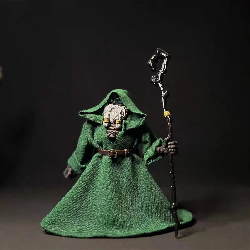 

1/12 Scale Classic Japanese Anime Role Four Knights Dwarf Wizard Robe Monk Robe Belt Fit 6inch shf Action Figure Body Models