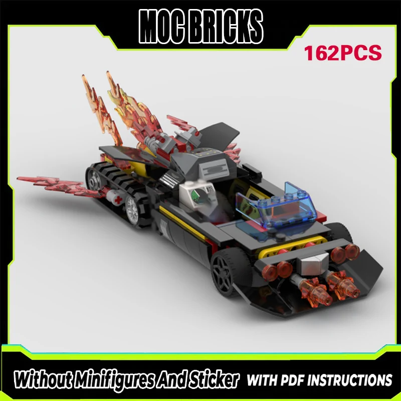 

Популярный конструктор MOC по мотивам фильмов: Специальные транспортные средства из фильмов, модульные технологичные подарки, праздничный набор для сборки, детские игрушки