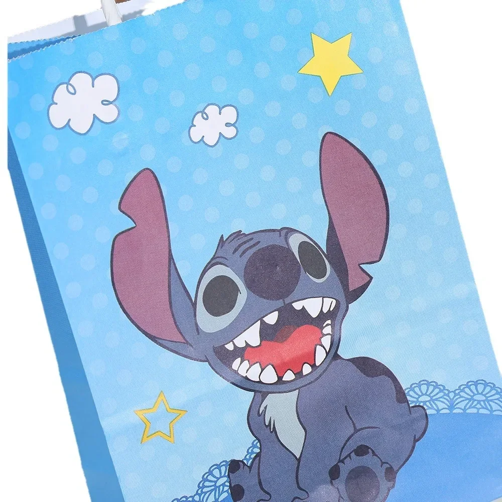 Disney Cartoon Party Snoepzak Anime Figuren Lilo & Stitch Bedrukt Handheld Cadeaus Tassen Kinderen Verjaardagsdecoratie Feestcadeaus Tassen