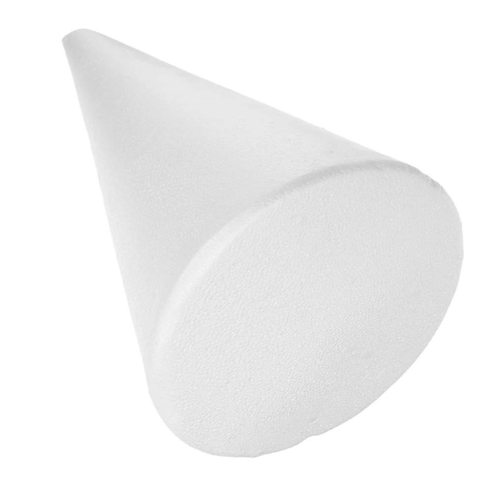 

Foam Cones White Polystyrene Craft Supplies For Diy Christmas Tree Decorations Floral Centerpiece Projects Large Cone