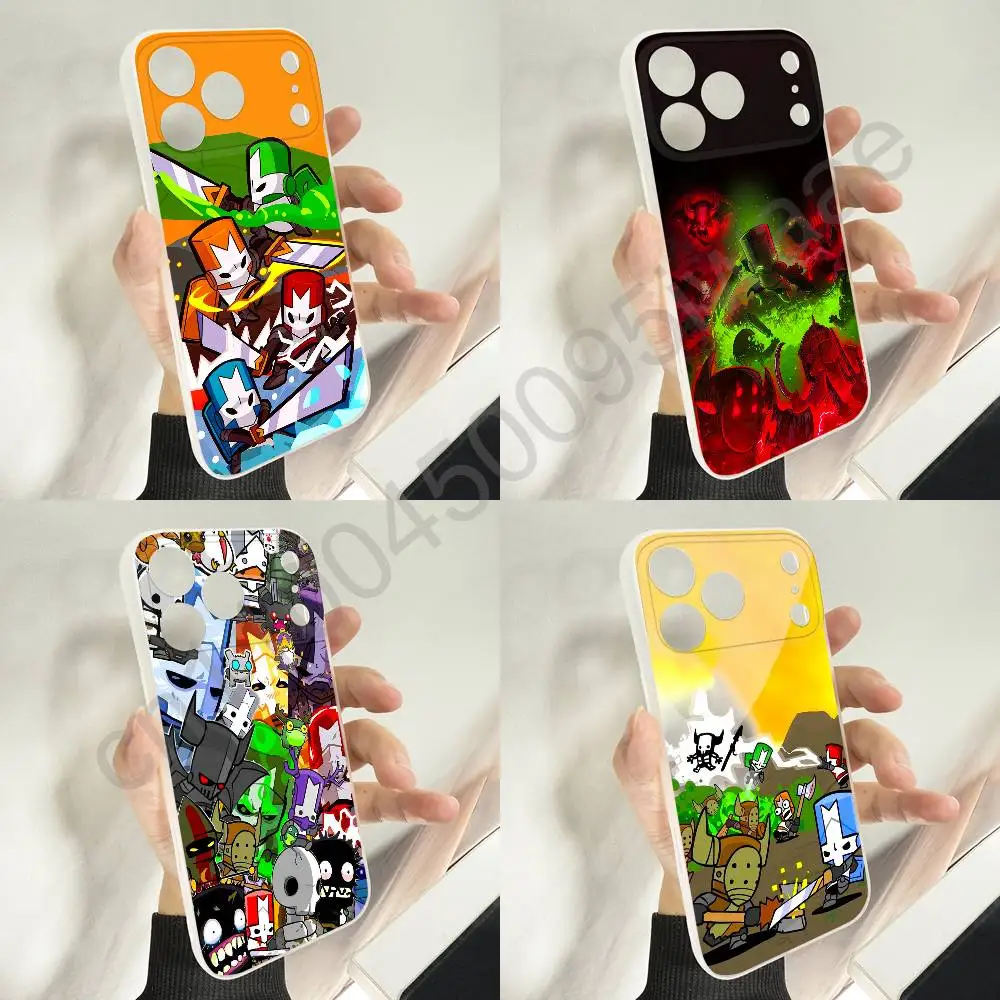 

For Castle Crashers Phone Case iPhone 12,16,11,14,13,17,15,Plus,E,Pro,Max,Air,Mini Wireless Charge Magnetic Frosted