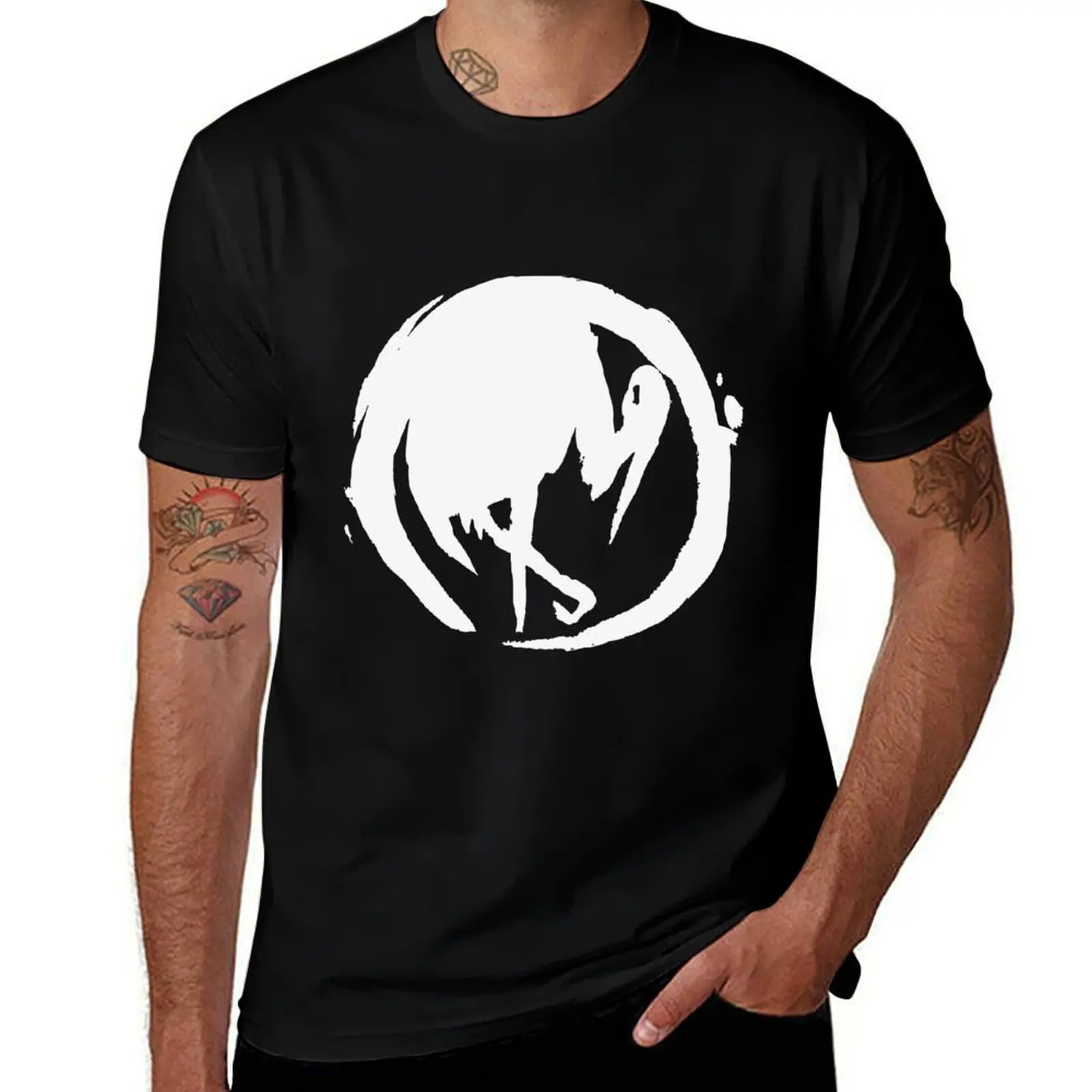 

Crane Mon (White) T-Shirt Basic Solid Color Casual Tee Shirt