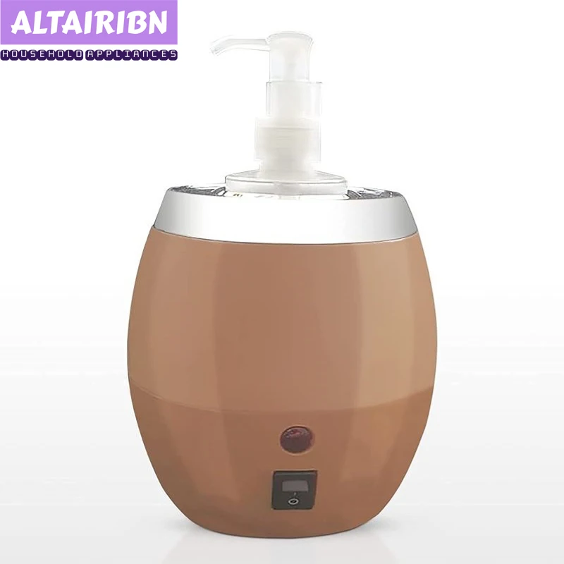 Aquecedor de óleo da massagem para a capacidade profissional 300ml do calefator da loção da casa dos termas do salão de beleza até 60 °c com 1 tratamento da garrafa