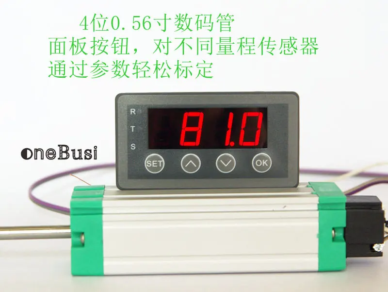 Resistance Type - Electronic Ruler/cable Pull Rope Displacement, Etc. - Potentiometer Type Sensor/digital Display Meter/display