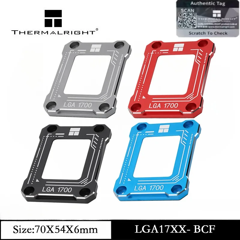 

Thermalright LGA 17XX BCF Anti-Bending Buckle Curved Pressure Plate CPU Fixing Fully Fitted and Fixed Without Trace Installation