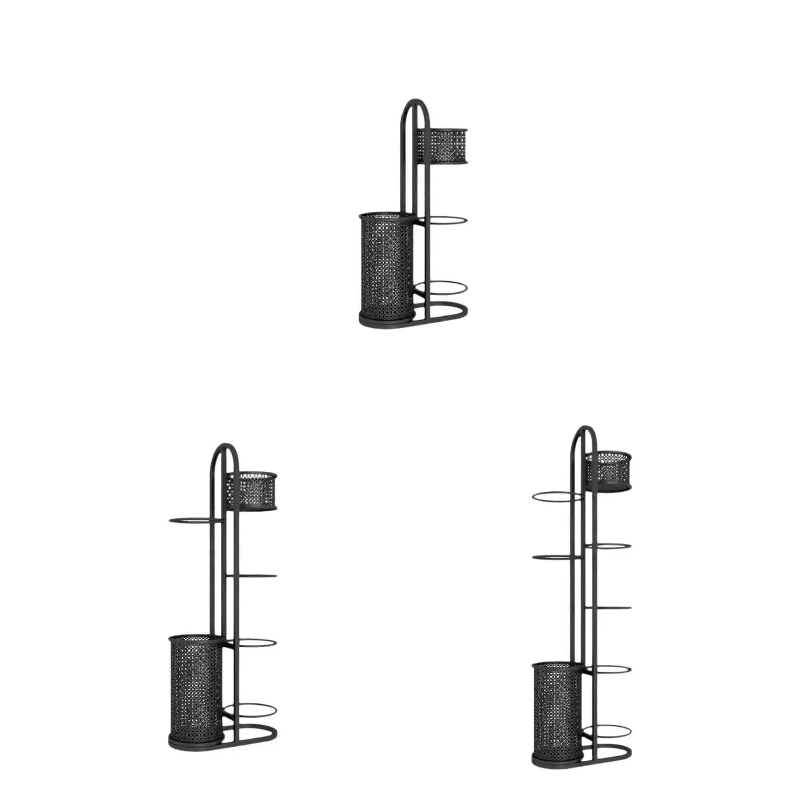 Estante de almacenamiento de pelotas de baloncesto, soporte de fútbol, hierro con cestas, estante de almacenamiento de baloncesto para sala de estar, habitación de niños